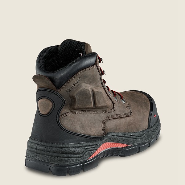 Bottes de Sécurité Red Wing - King Toe® Adc - 6-Inch Insulated Waterproof Csa Toe - Grise Foncé - Ho